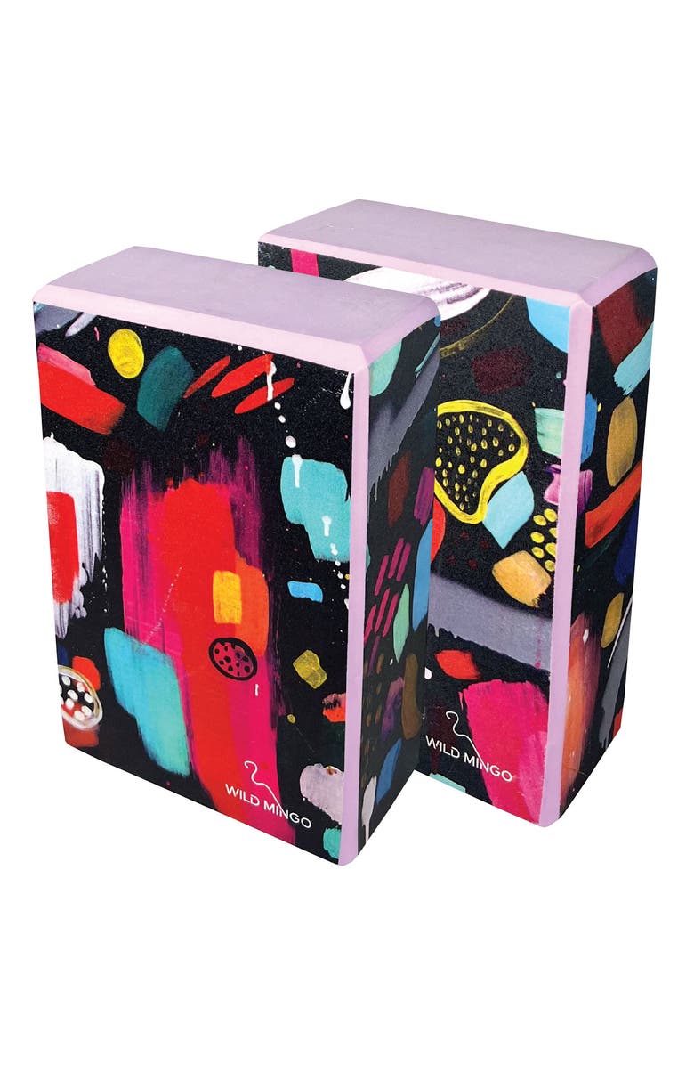 Wild Mingo Eco Yoga Block, Alternate, color, Wild One