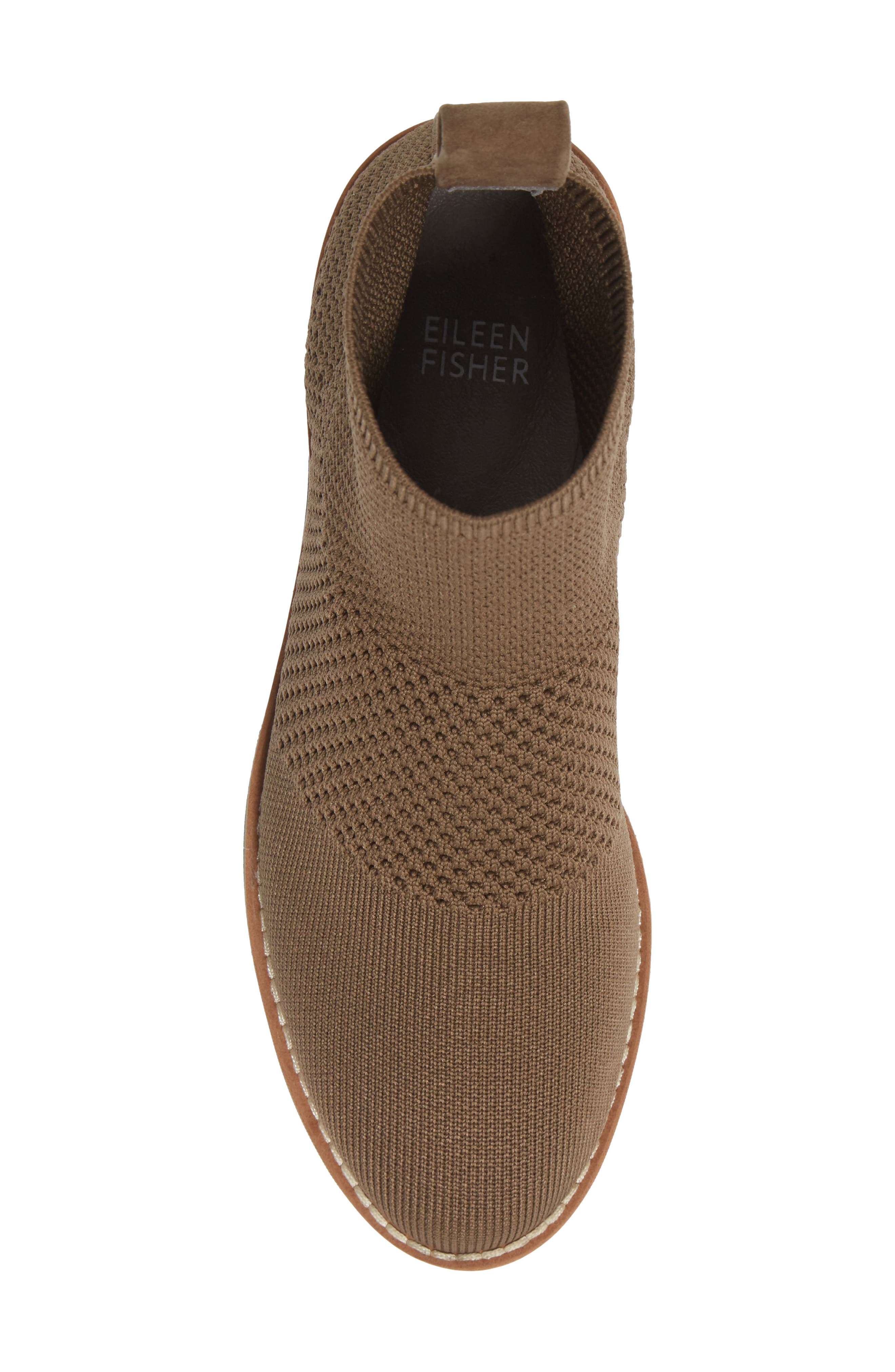 London Bootie, Alternate, color, ANTELOPE STRETCH FABRIC