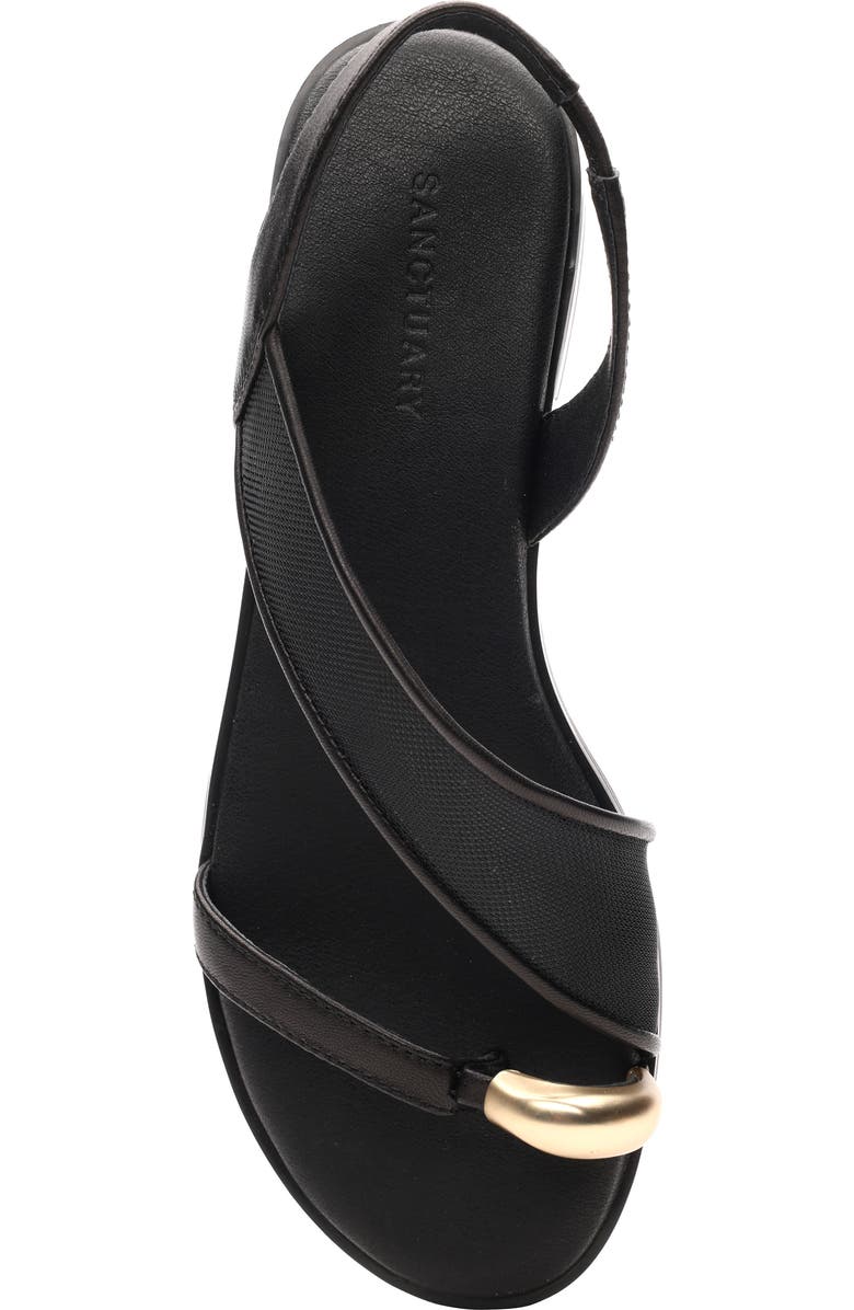 Sanctuary Suave 2.0 Slingback Sandal, Alternate, color, Black
