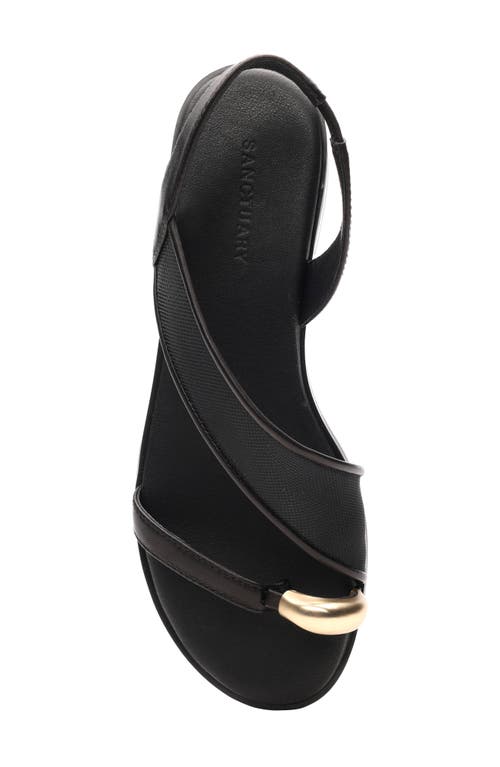 Sanctuary Suave 2.0 Slingback Sandal In Black