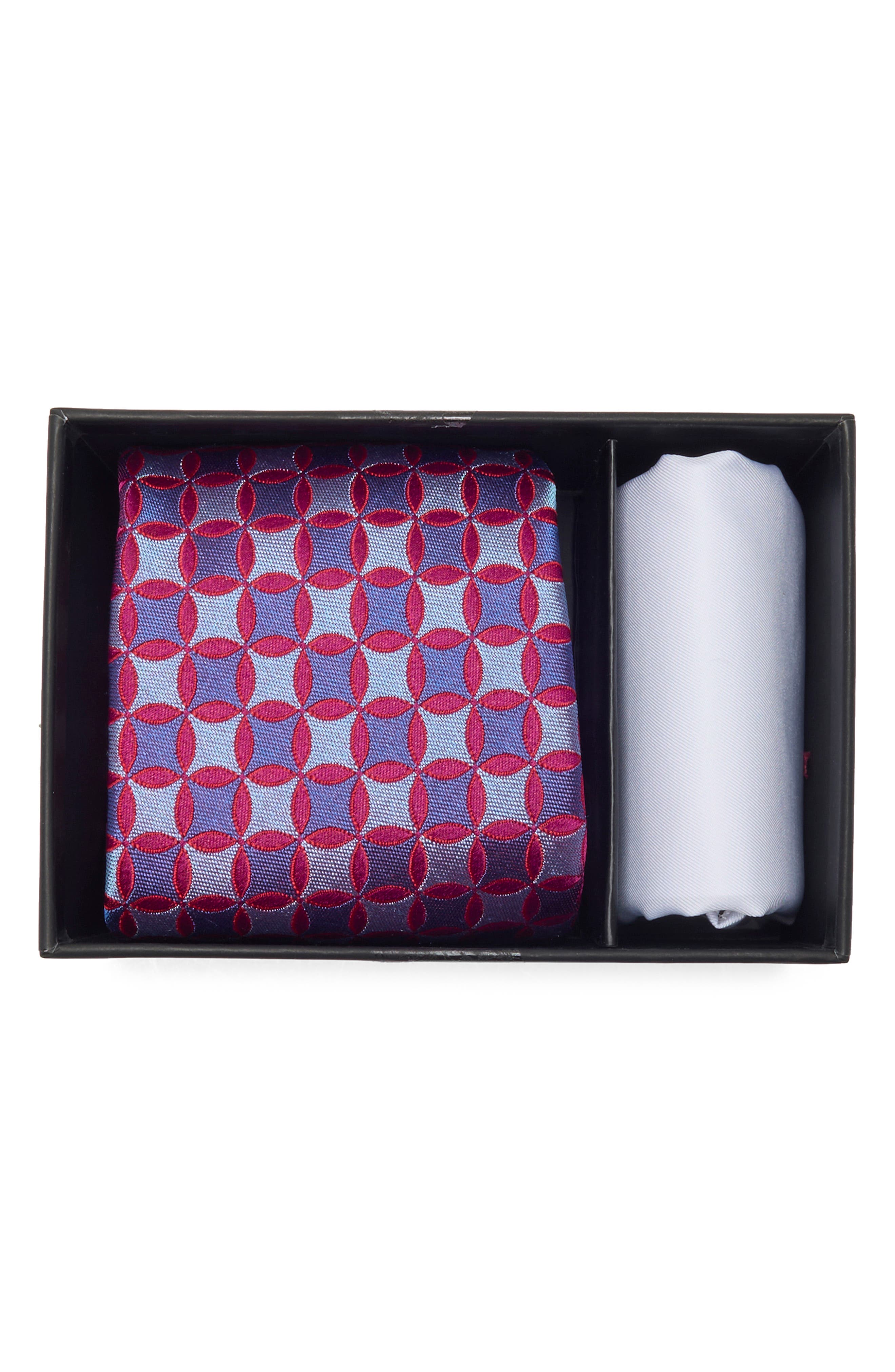 Weston Silk Blend Tie & Pocket Square Set