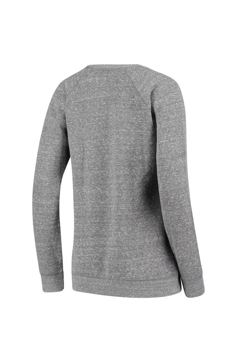 PRESSBOX Women's Pressbox Heathered Gray Colorado Buffaloes Edith Vintage Knobi Pullover Sweatshirt, Alternate, color, Heather Gray