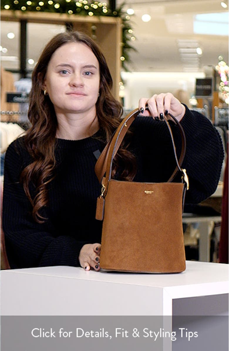 Bleecker Suede Crossbody Bag, sales video thumbnail