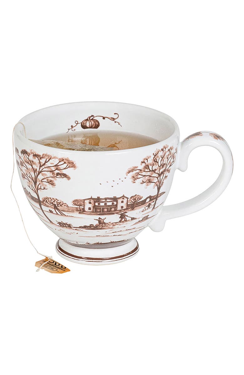 Juliska Country Estate Harvest Breakfast Cup, Alternate, color, Sepia
