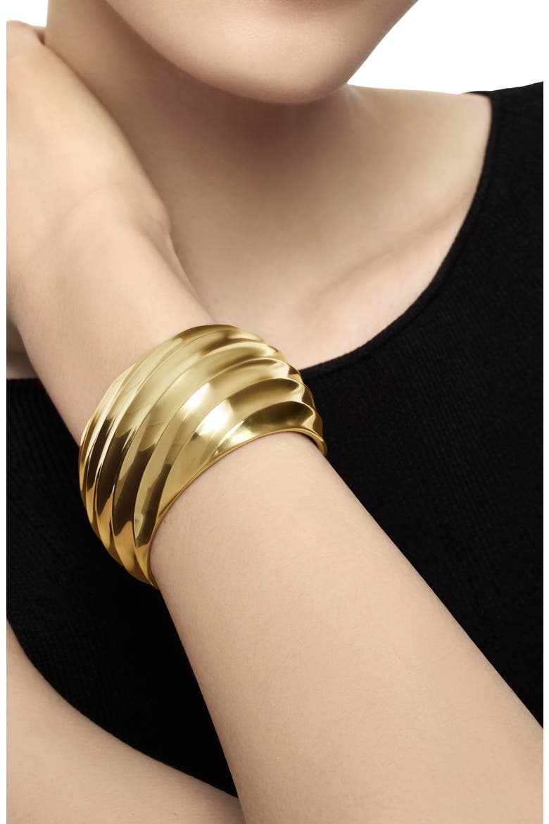Cable Edge™ Bracelet in Recycled 18K Yellow Gold, Alternate, color, 18K GOLD RECYCLED