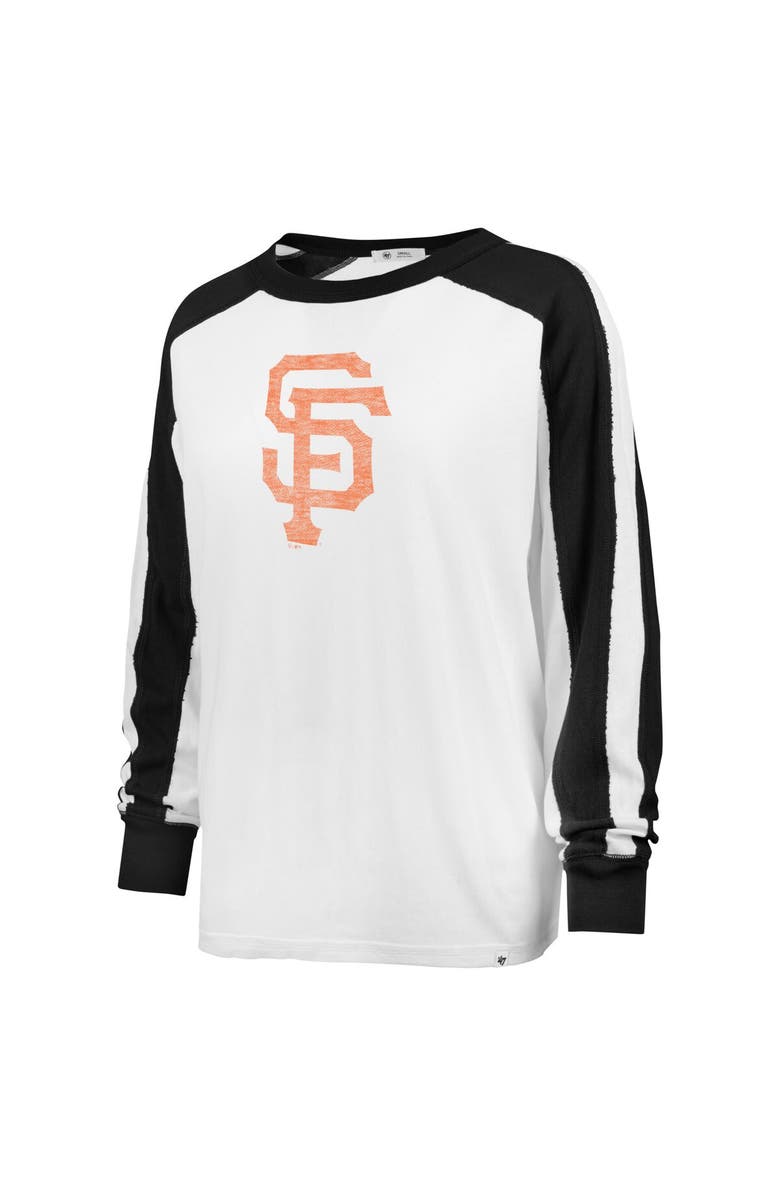 '47 Women's '47 White San Francisco Giants Premier Caribou Long Sleeve T-Shirt, Alternate, color, White