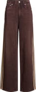 rag & bone rb Miramar Track Stripe Cotton Terry Sweatpant Jeans
