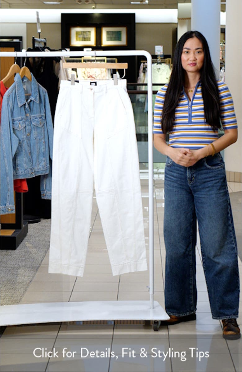 Angelica Tapered Utility Jeans, sales video thumbnail