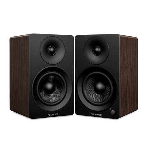 Powered 5'' Stereo Bookshelf Speakers for Turntable, TV PC & Bluetooth 5