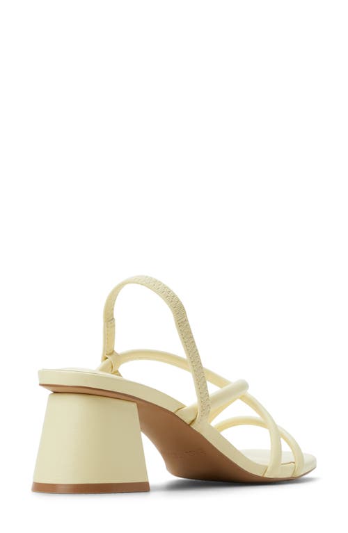 Call It Spring Kiira Slingback Sandal In Light Yellow