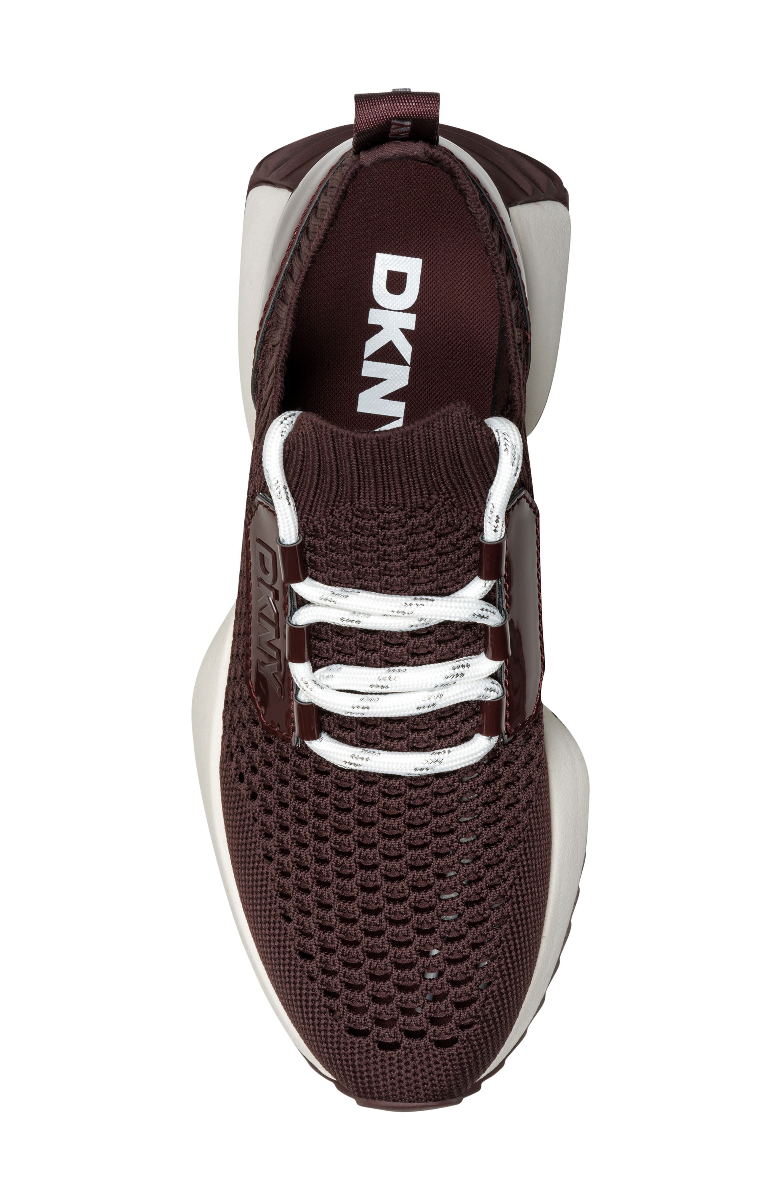 DKNY Nantes Sneaker, Alternate, color, Sangria
