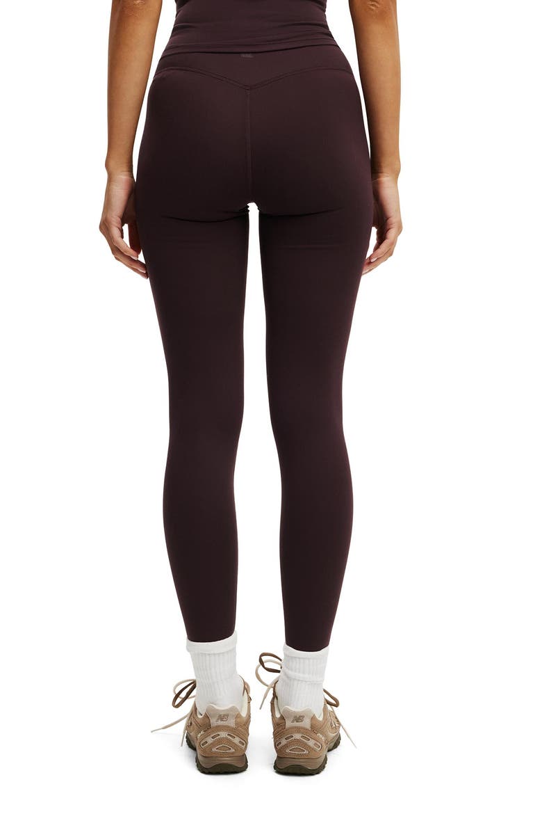 Women's Active Ultra Soft Contour Full Length Tight, Alternate, color, Italian Plum