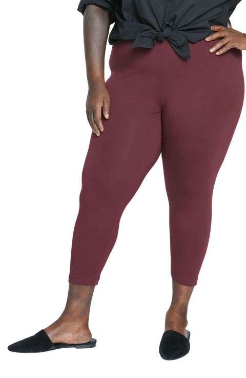Roya Crop Leggings (Regular & Plus Size)