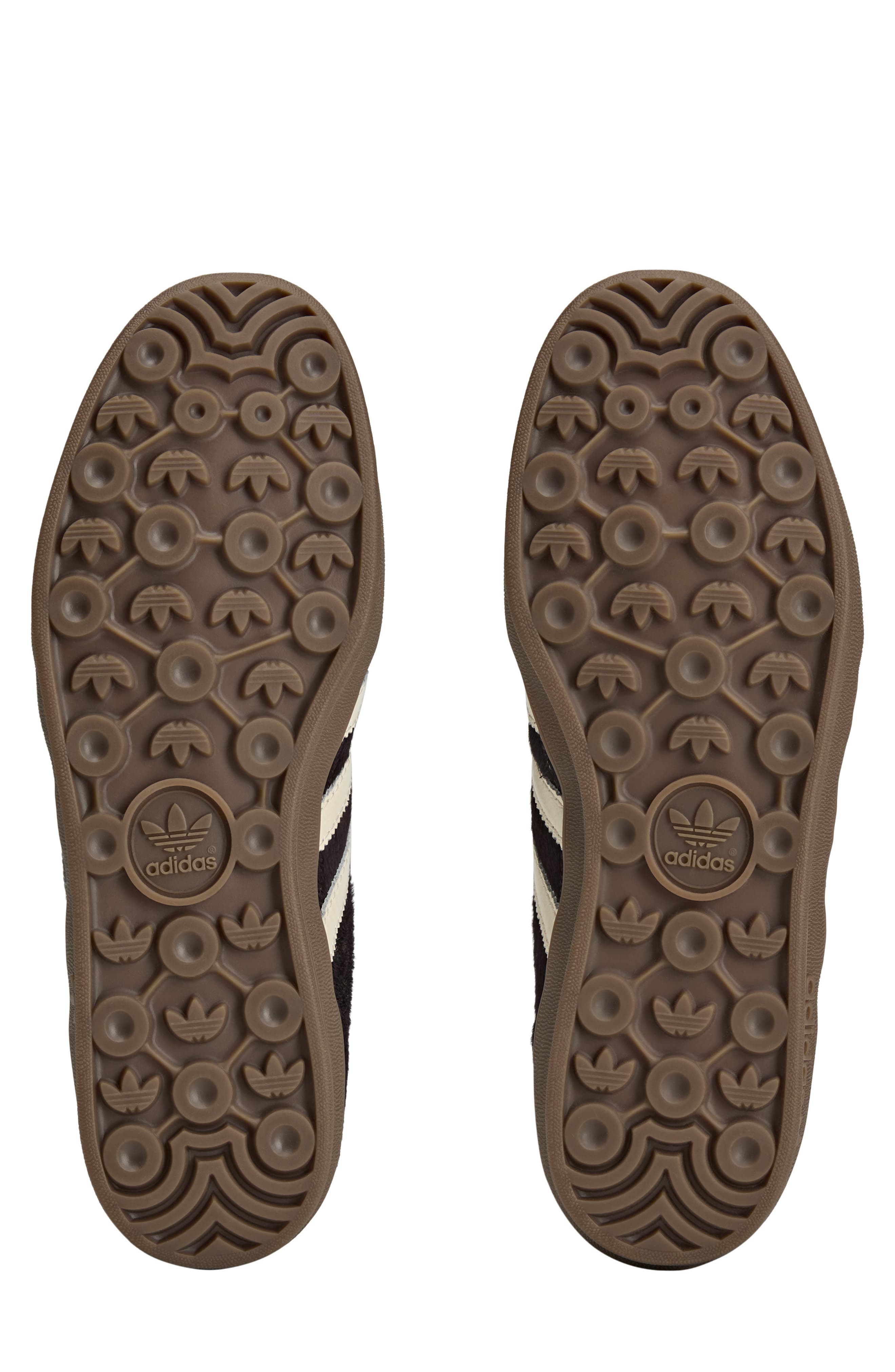 adidas x Wales Bonner Gazelle Genuine Calf Hair Sneaker, Alternate, color, Coffee/ White/ Black Calf Hair