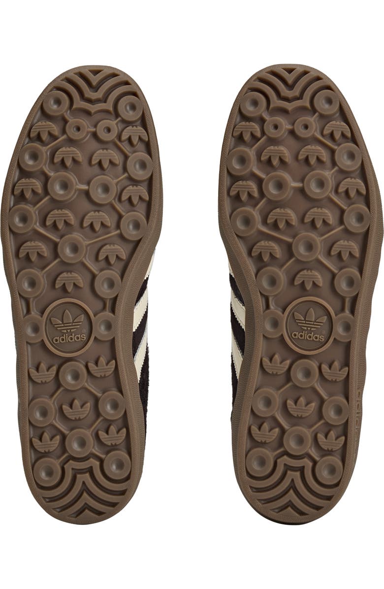 adidas x Wales Bonner Gazelle Genuine Calf Hair Sneaker, Alternate, color, Coffee/ White/ Black Calf Hair