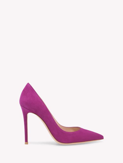 Gianvito Rossi 105mm Gianvito Suede Stiletto-heel Pumps In Pink