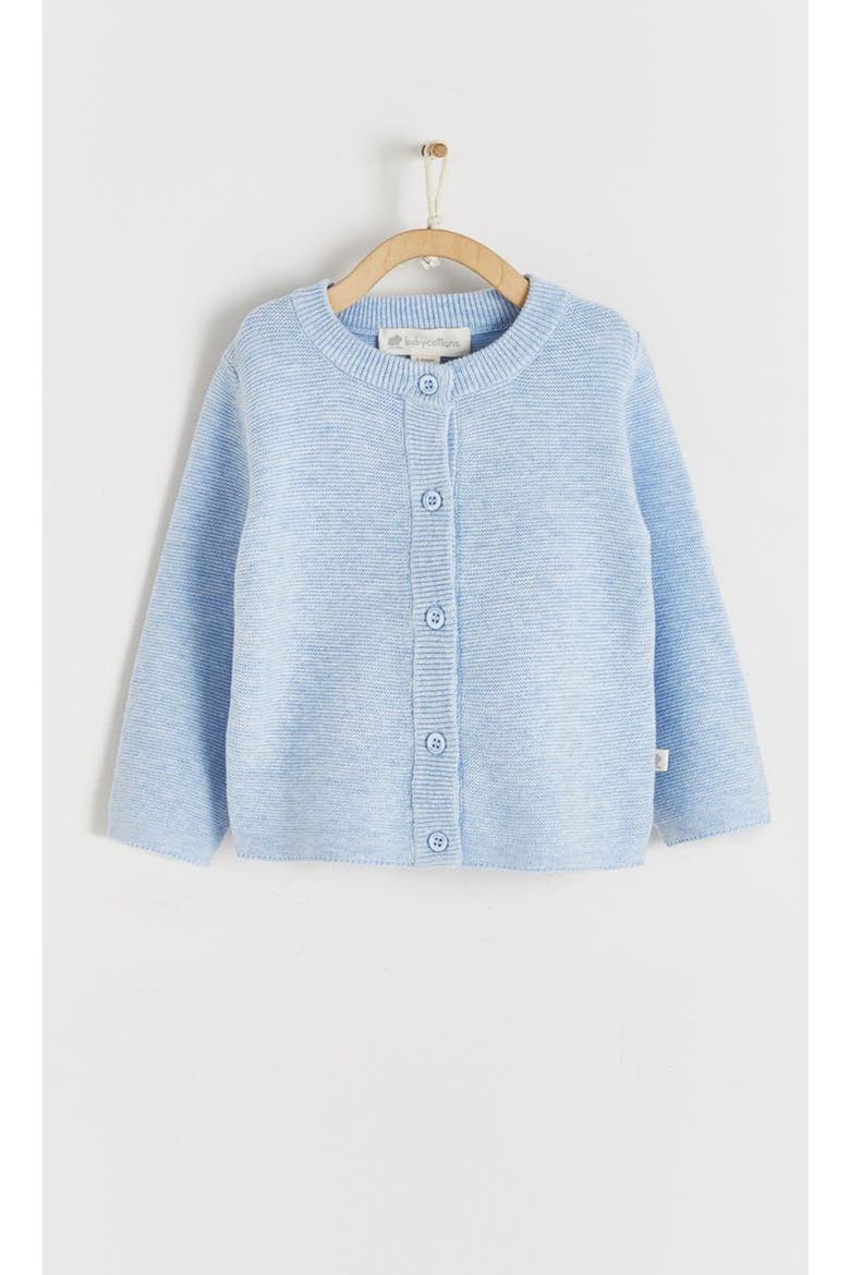 Premium Peruvian Pima Cotton My First Knit Knitted Cardigan & Pants Set for Infant, Alternate, color, Blue