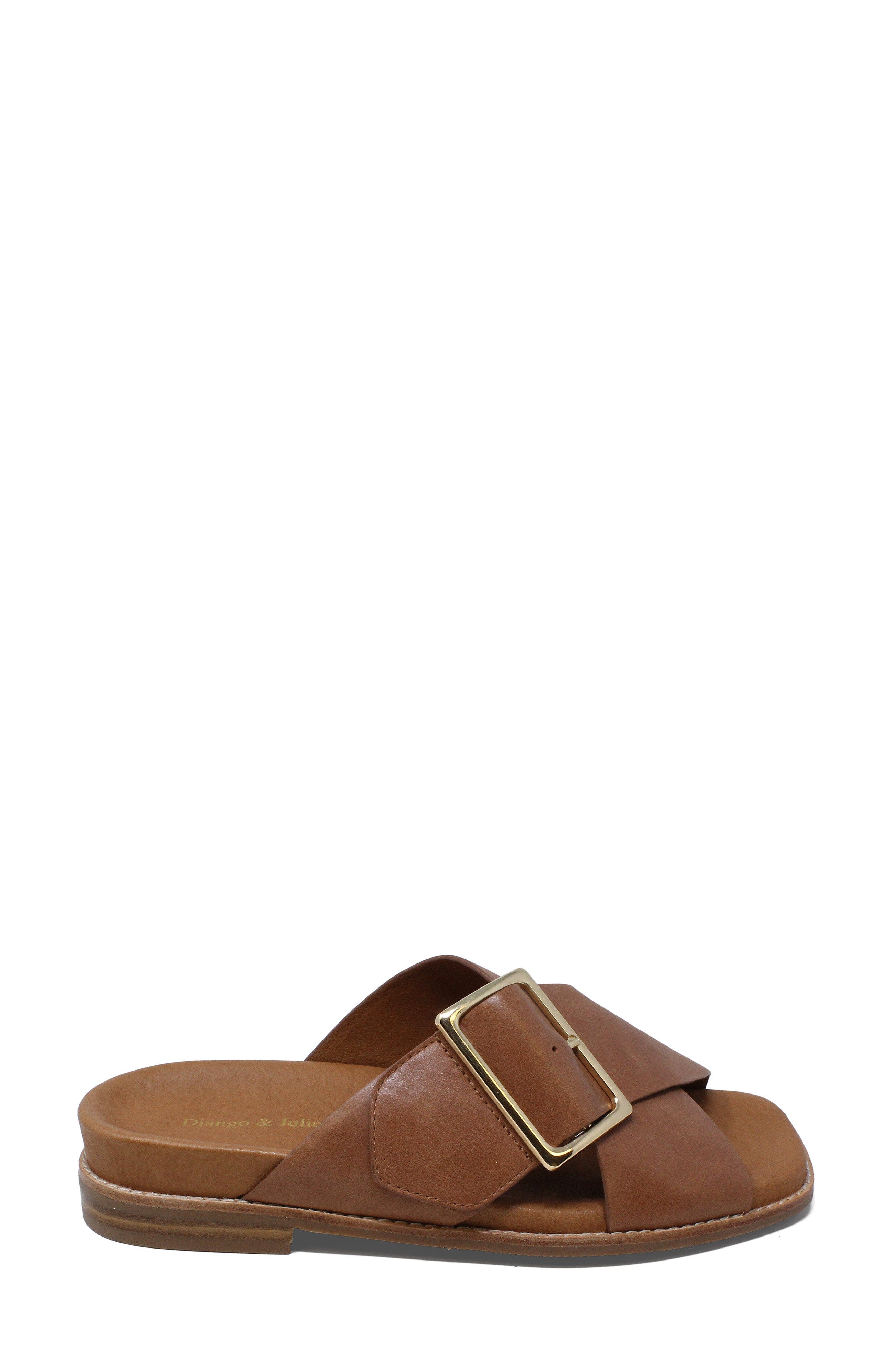Efri Wide Strap Flat Sandal - image 4
