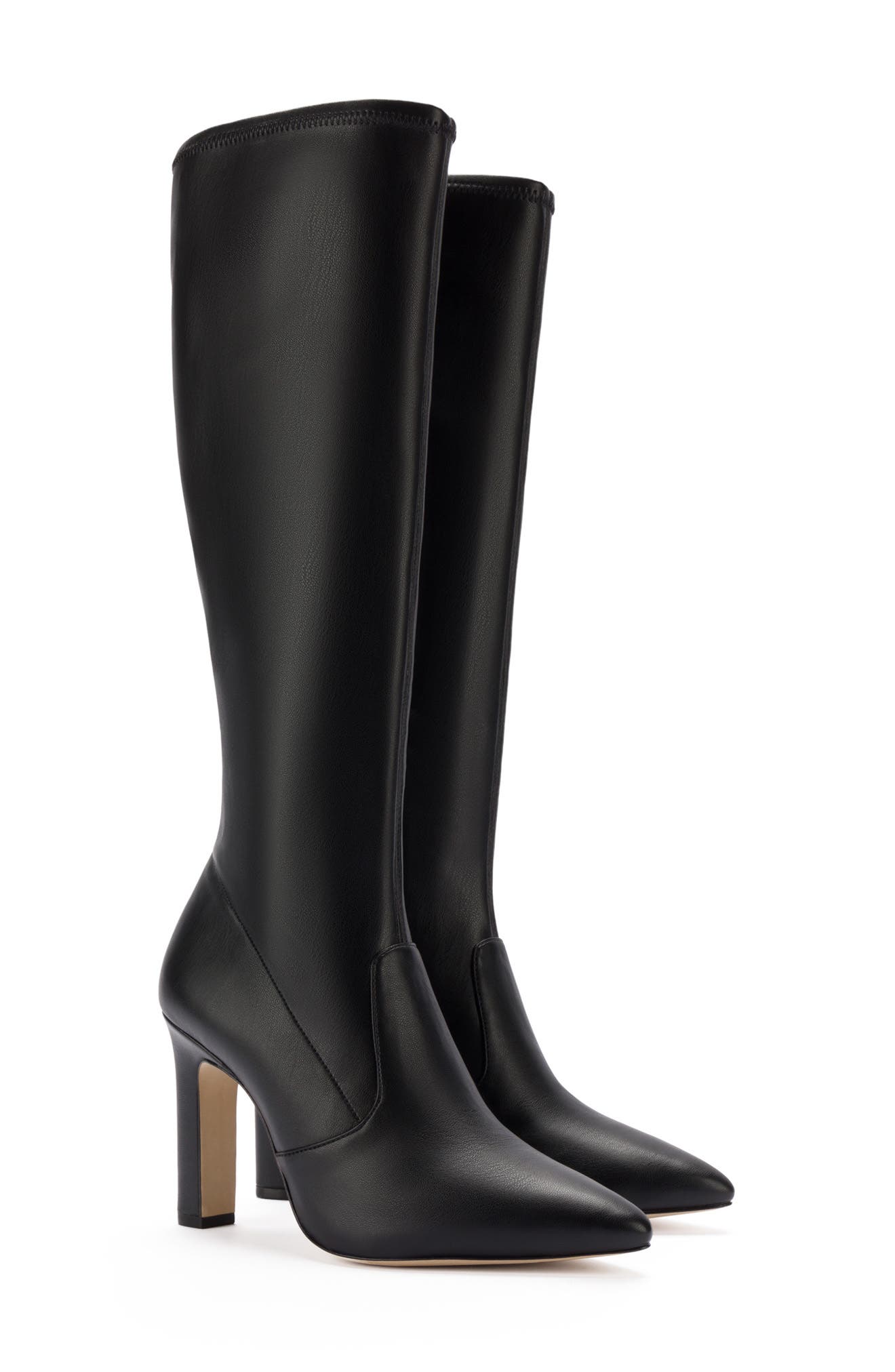 Larroudé Christy Pointed Toe Boot, Main, color, 