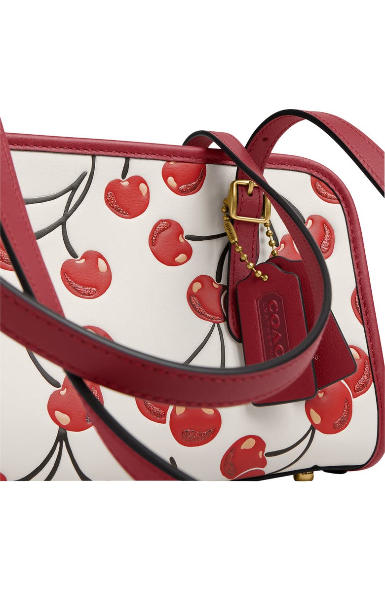 COACH Originals Cherry Print Zip Bag, Alternate, color,