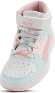 PUMA Kids' Rebound Layup Jelly Beads High Top Sneaker