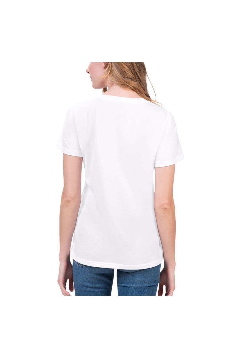 G-III 4HER BY CARL BANKS Women's G-III 4Her by Carl Banks White Chase Elliott Score T-Shirt, Alternate, color, White