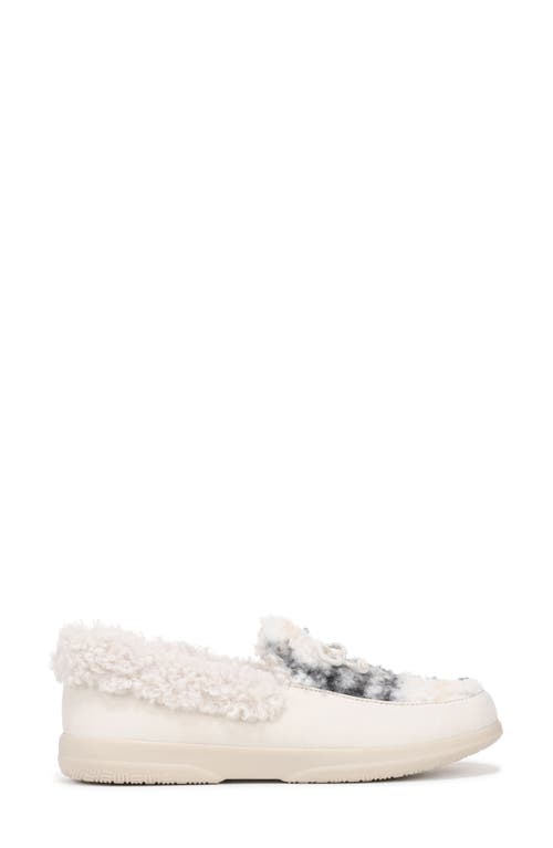Vionic Claribel Faux Shearling Lined Slipper In White