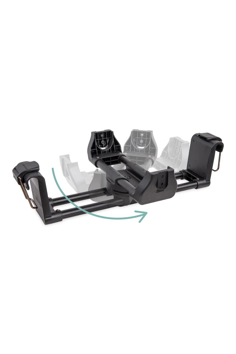 W4 Series Car Seat Adapter, Alternate, color, BLACK