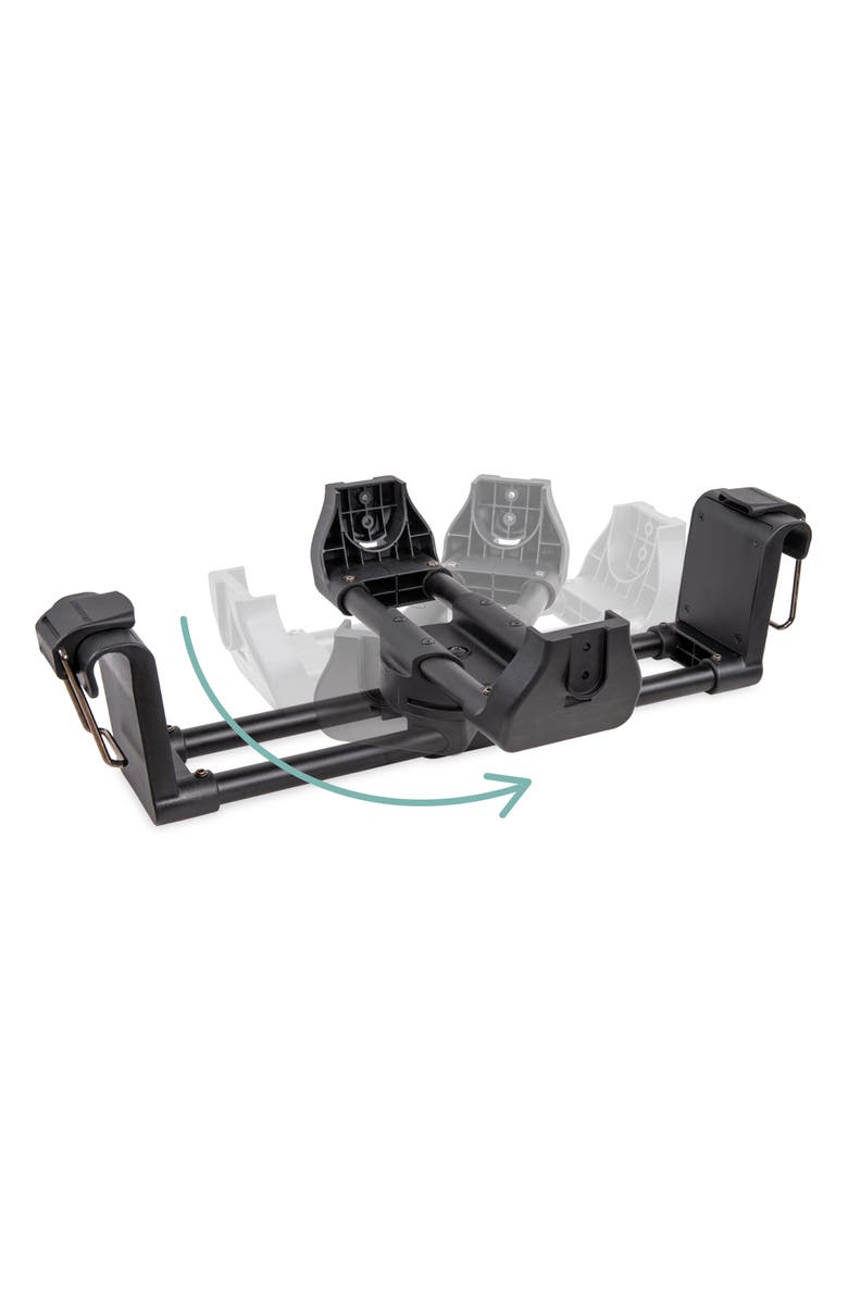 WonderFold W4 Series Car Seat Adapter, Alternate, color, Black