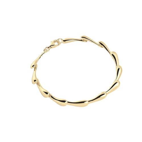 Lucy Quartermaine Eternal Drop Bracelet In Gold