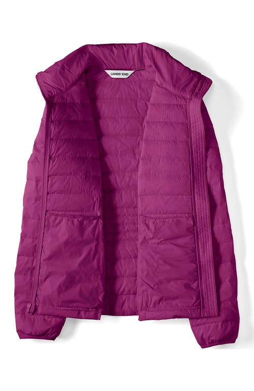 Lands' End Wanderweight Ultralight Packable Down Jacket In Purple