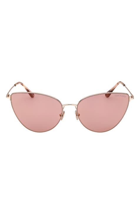 Anais 62mm Cat Eye Sunglasses