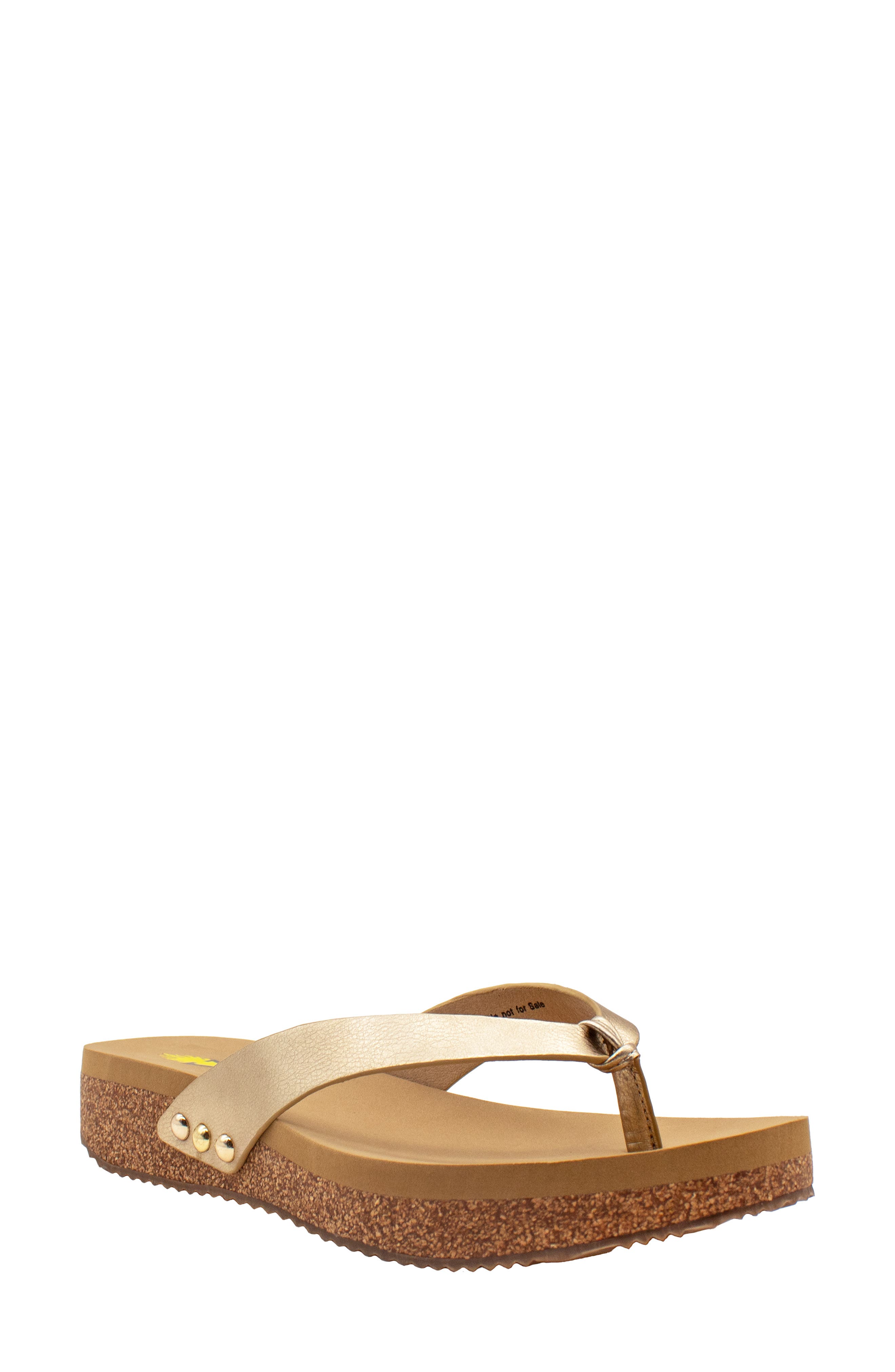 Volatile Reishi Platform Flip Flop, Main, color, 