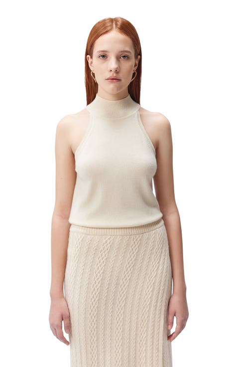 Cashmere Turtleneck Top