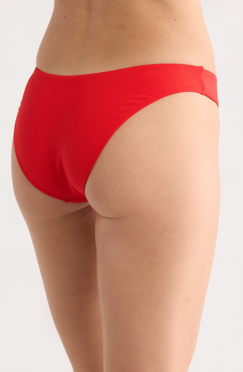 LSPACE Rocky Full Bikini Bottoms, Alternate, color, Flame Red