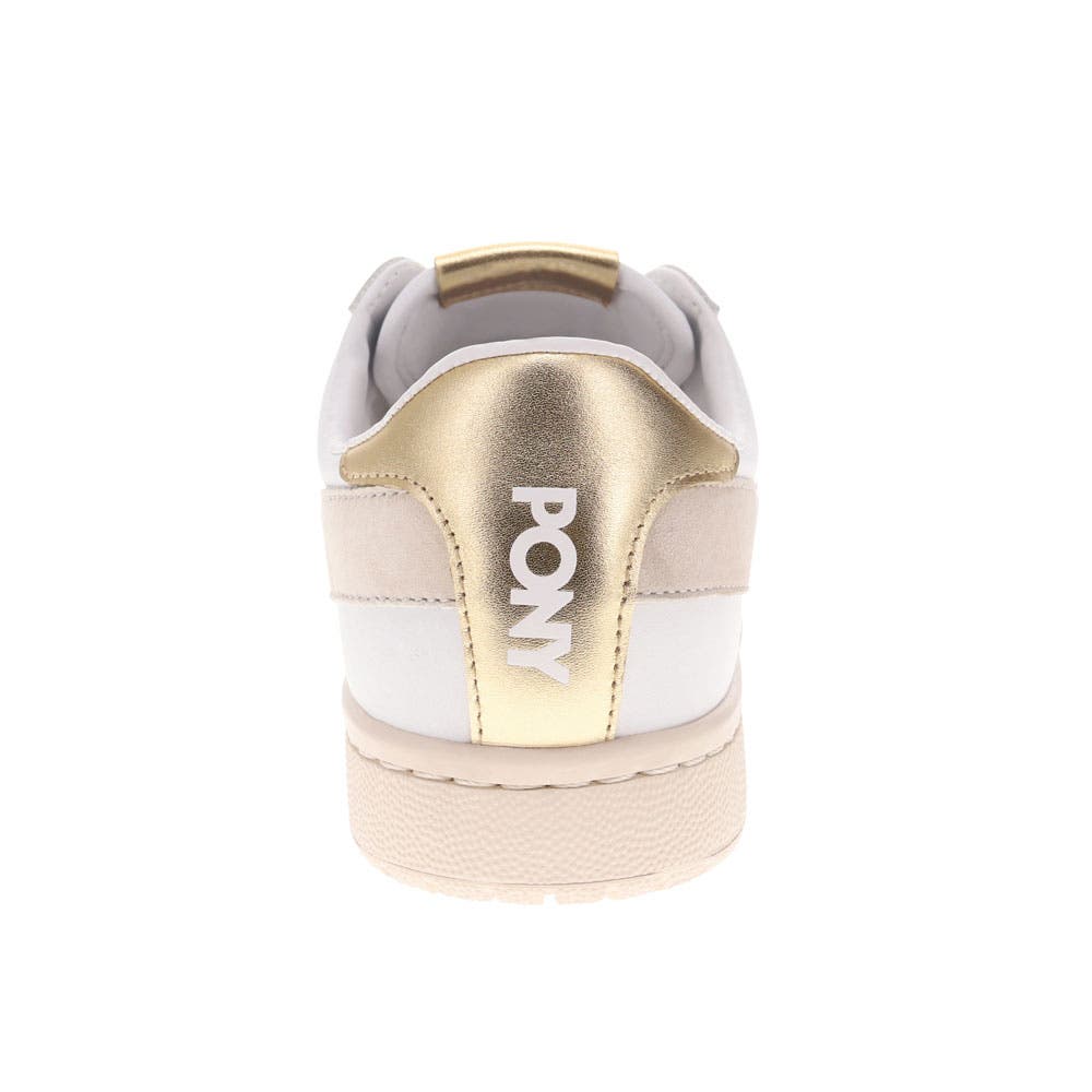 M-Pro Low Metallic Sneakers, Alternate, color, White