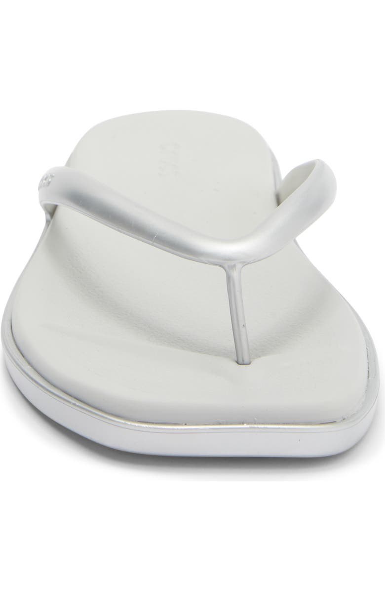 CROCS Miami Thong Flip Flop, Alternate, color, Silver