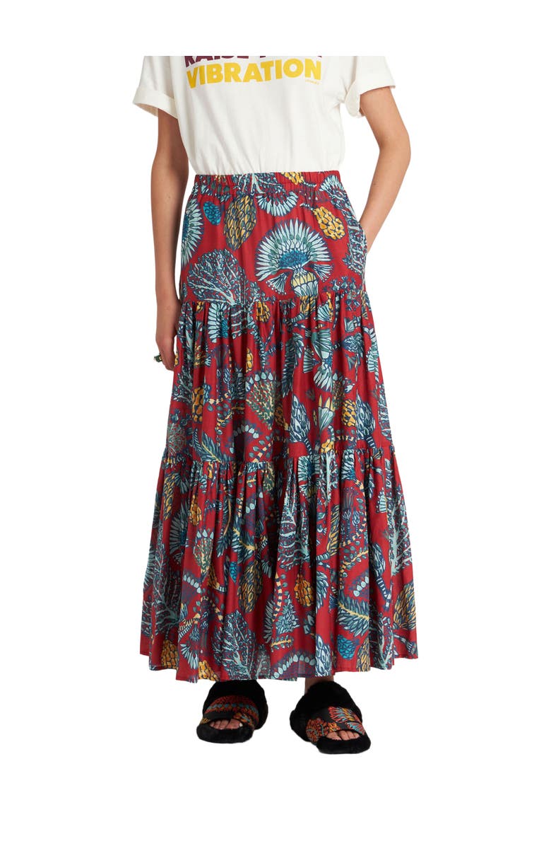 La DoubleJ Big Skirt Sicomore Red, Main, color, Sicomore Red