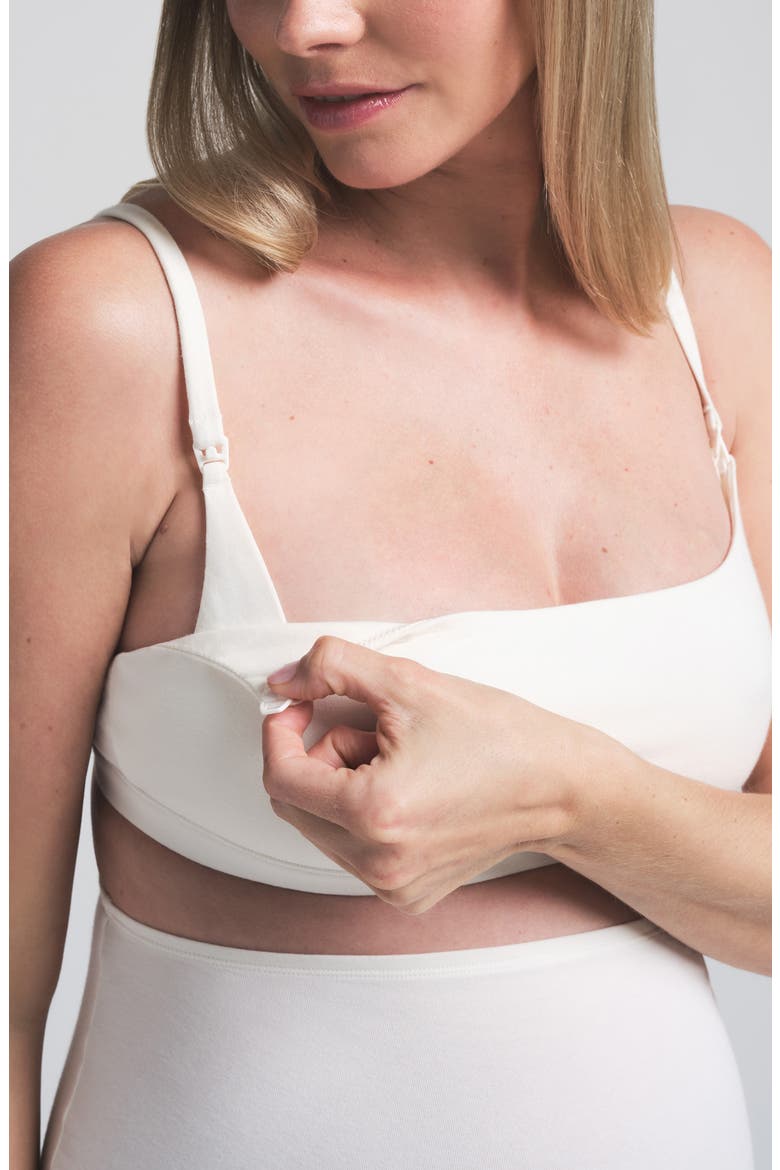 Jersey Maternity/Nursing Bra, Alternate, color, MARBLE