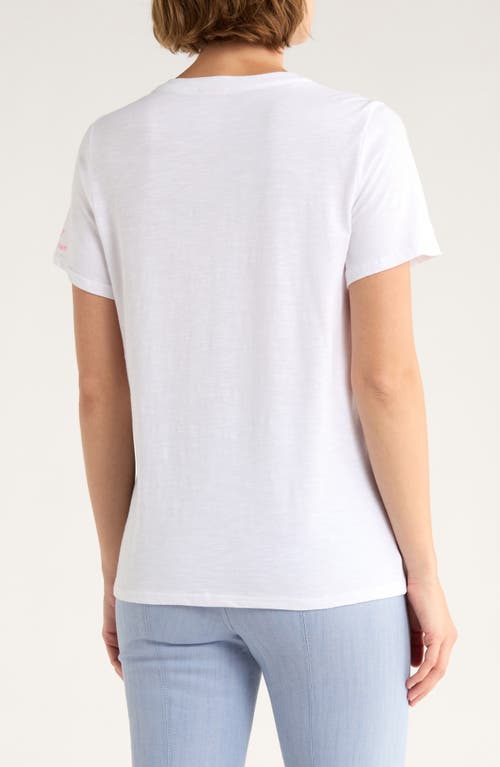Cinq À Sept Paris 57 Graphic T-shirt In White