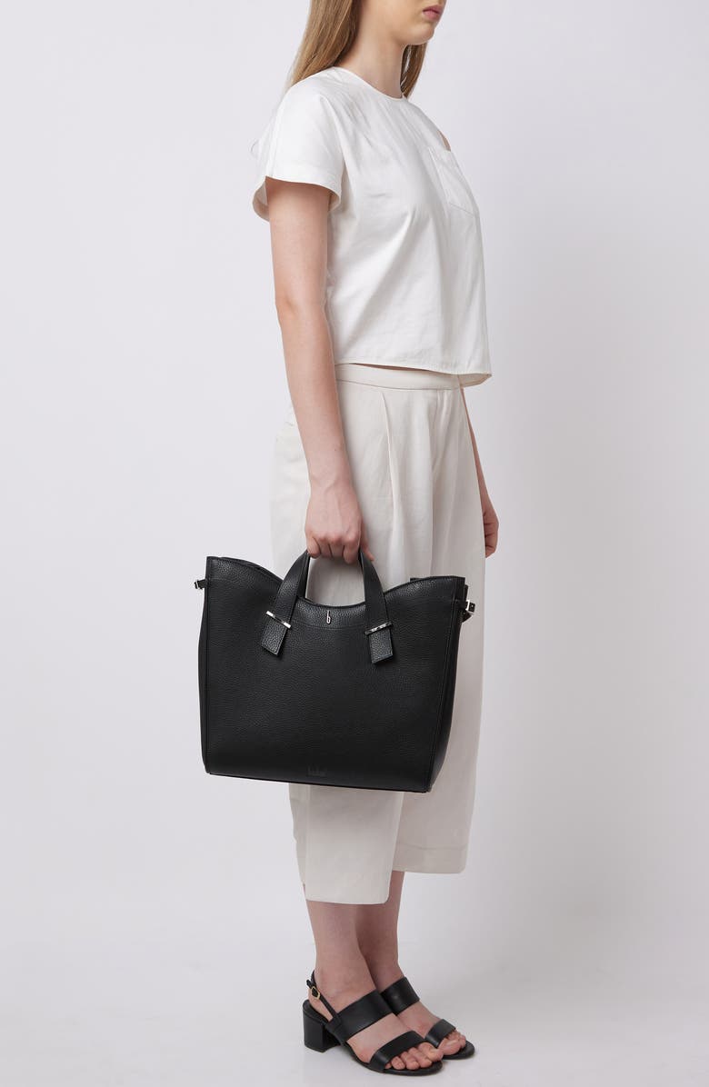 behno Greta Crossbody Tote, Alternate, color, Black