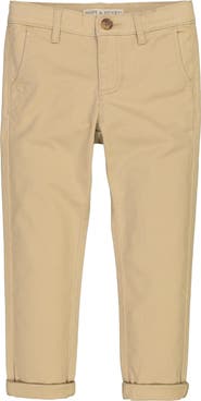 Hope & Henry Baby Boys' Organic Skinny Stretch Chino, Infant