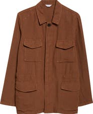 Boglioli Linen Field Jacket