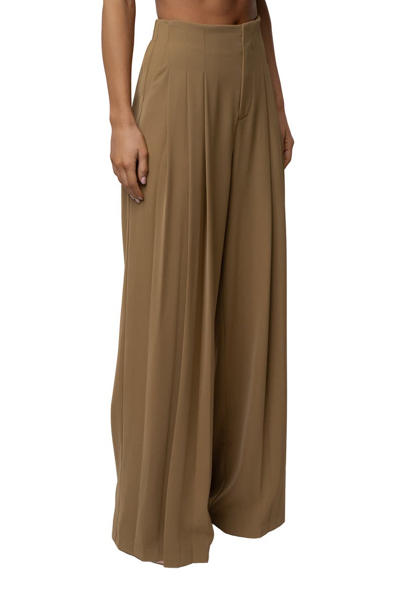 Signature Elegance Trousers, Alternate, color, Olive