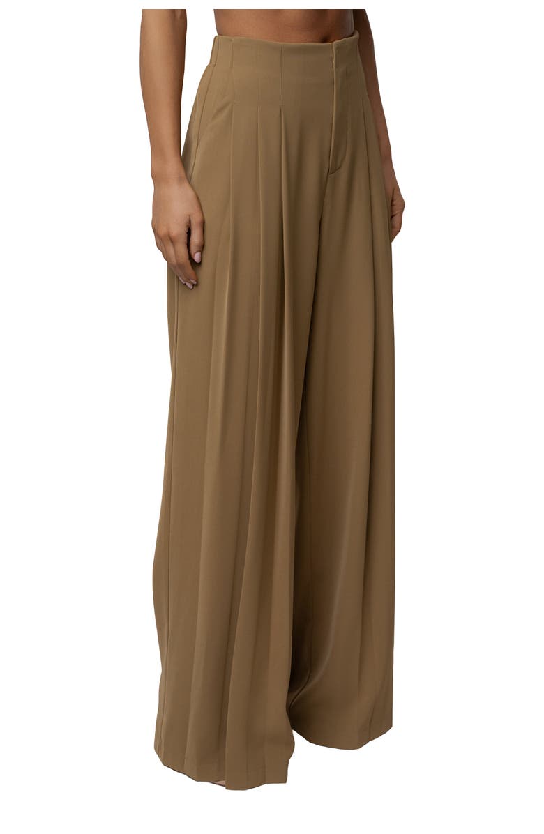 JLUXLABEL Signature Elegance Trousers, Alternate, color, Olive