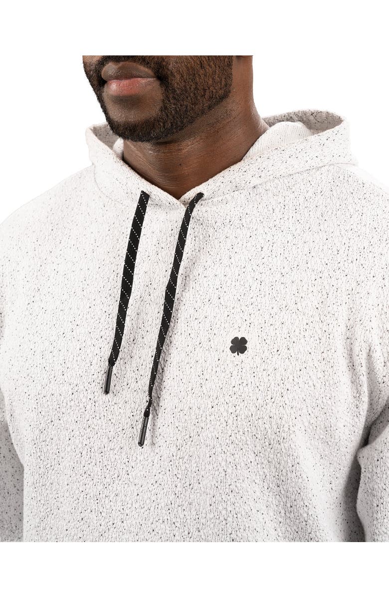 Black Clover Hughes Hoodie, Alternate, color, White Black