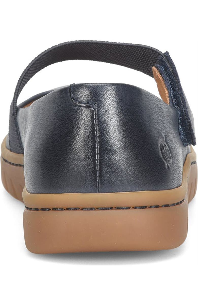 Børn Flat, Alternate, color, Navy Leather
