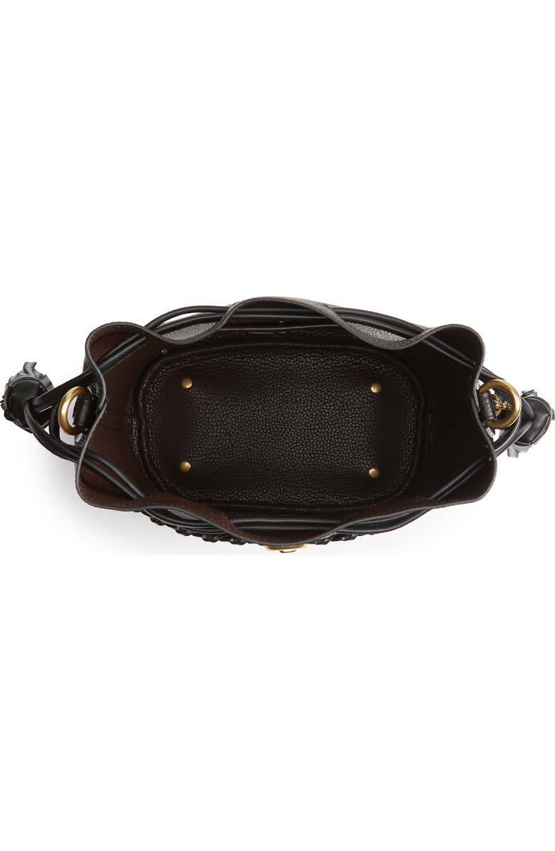 COACH Lora Whipstitch Leather Bucket Bag, Alternate, color,