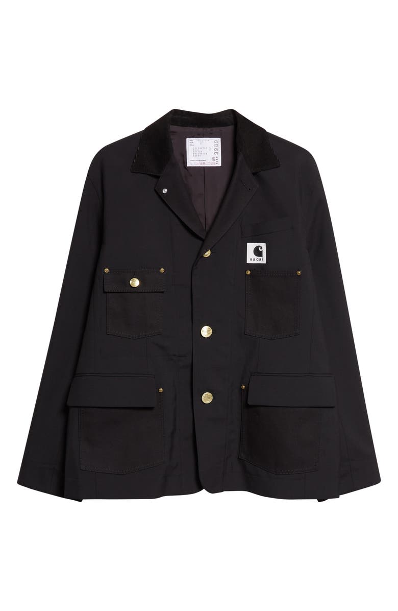 Sacai x Carhartt WIP Suiting & Duck Jacket, Main, color, 