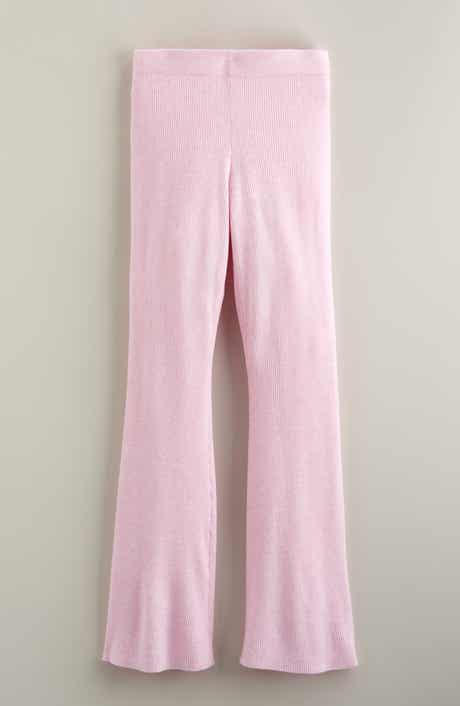 Sweater Knit Flare Pants